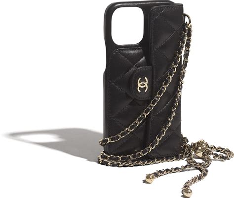 chanel phone case original|chanel iphone case with chain.